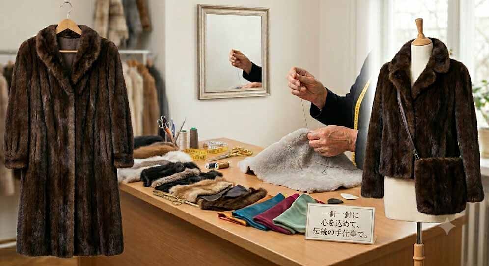 「毛皮をリフォームしたいけれど、踏み出せない」とお悩みの全国の方へ。私たちが大切にしていること